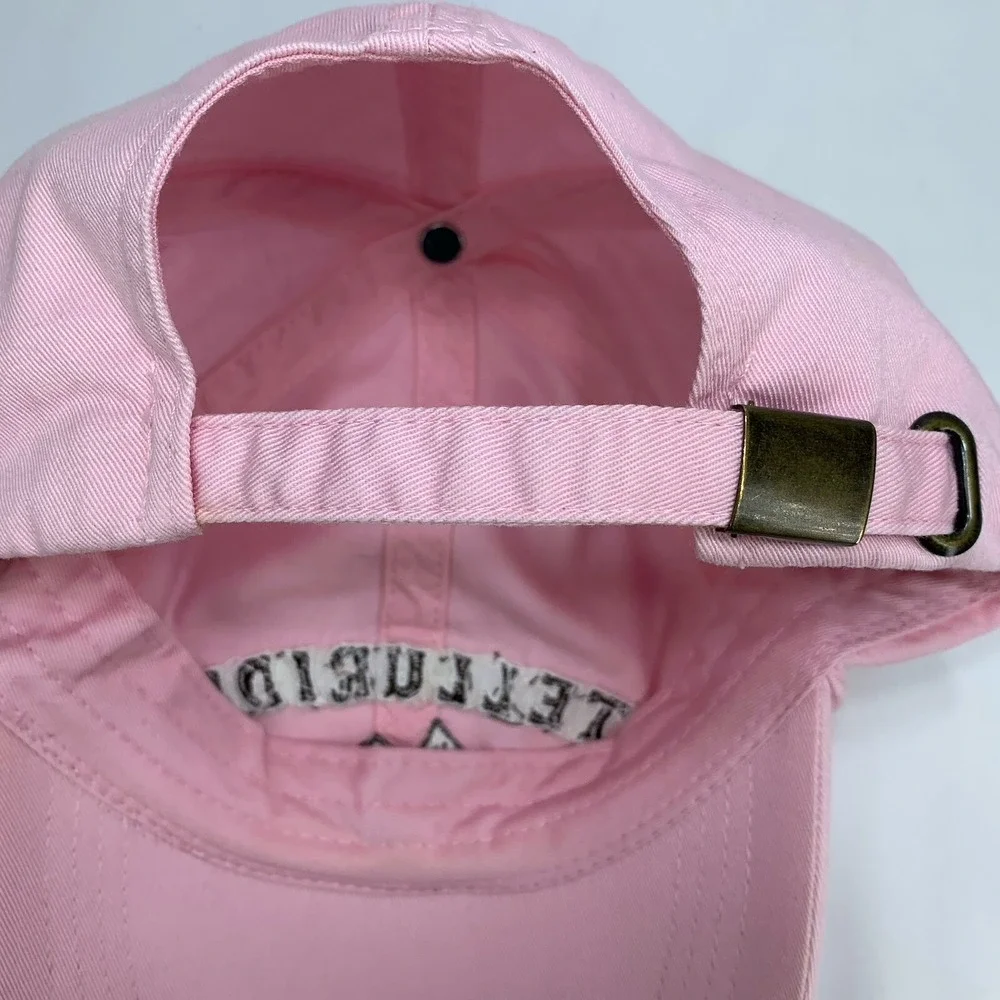 Telluride Colorado Hat Pink Adjustable Strap OSFM Baseball Cap Travel Souvenir